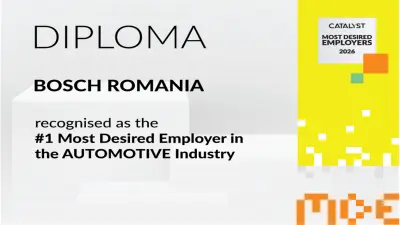 1 Most Desired Employer in Automotive