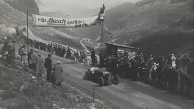 Istoria curselor auto cu Bosch